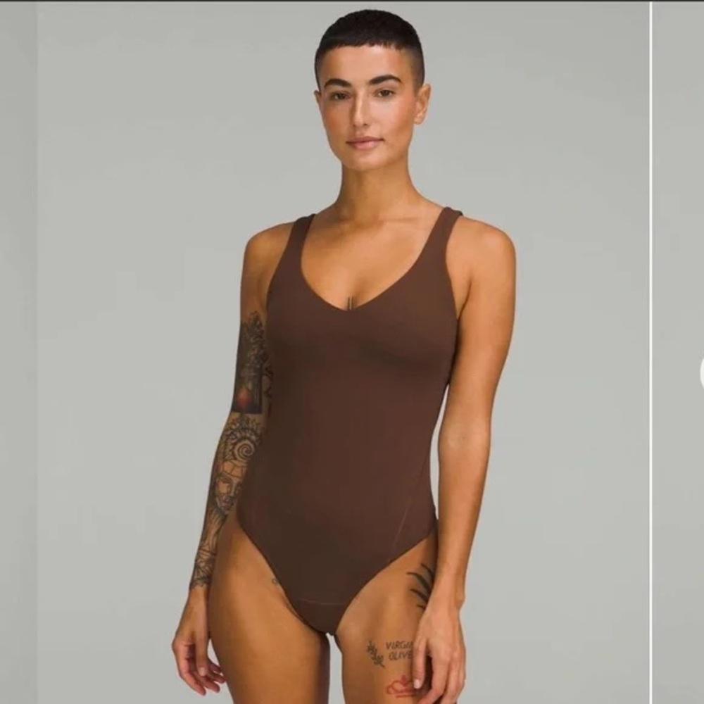Lululemon NEW Align Bodysuit in Java Size 6